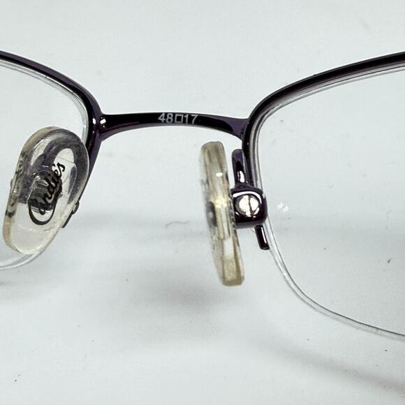 CANDIES C BELLA PUR PURPLE EYEGLASSES FRAME 48-17-135 H19544 - Picture 6 of 8